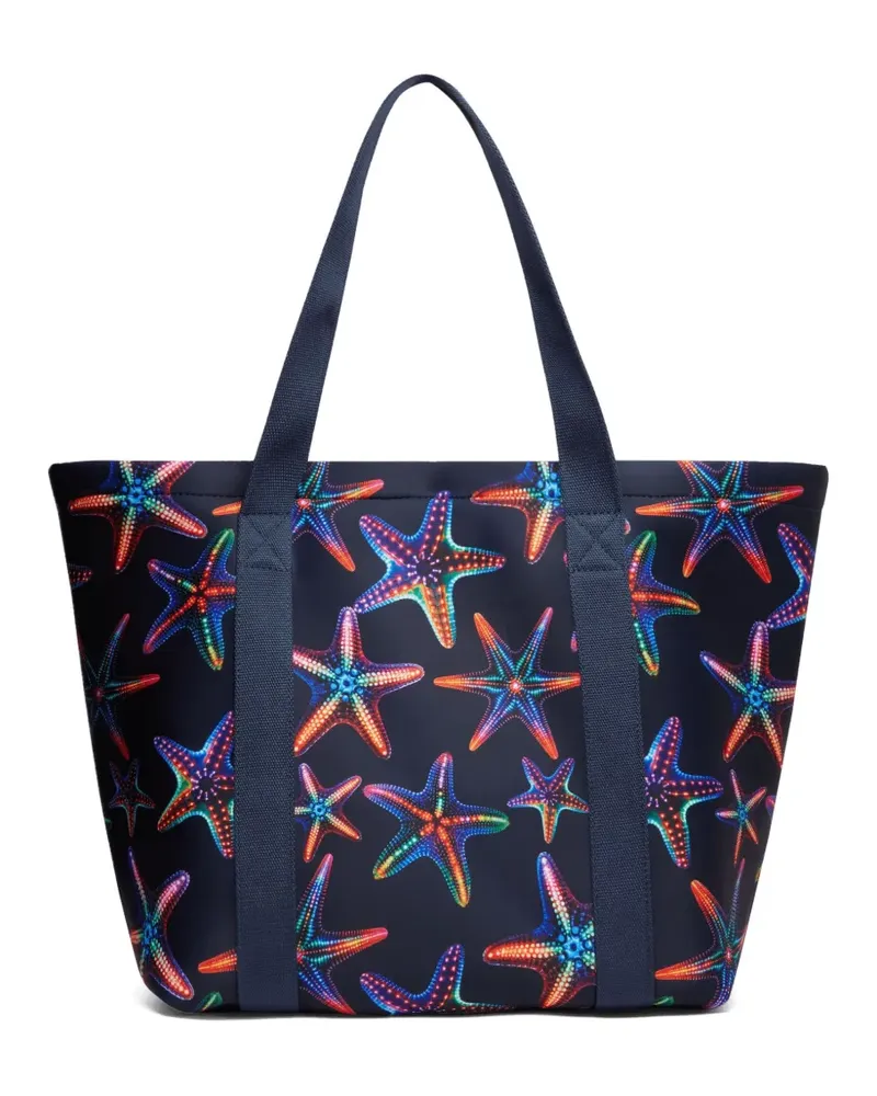Vilebrequin Disco Stars Strandtasche - Blau Blau