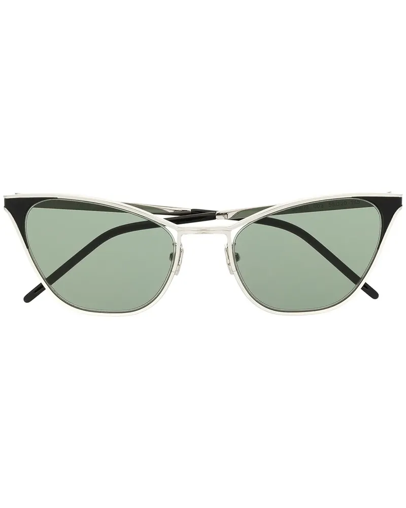 Saint Laurent Cat-Eye-Sonnenbrille - Schwarz Schwarz