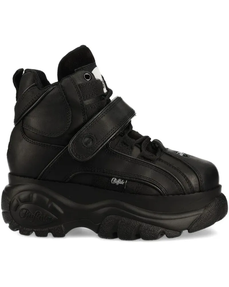 Buffalo Klobige High-Top-Sneakers - Schwarz Schwarz