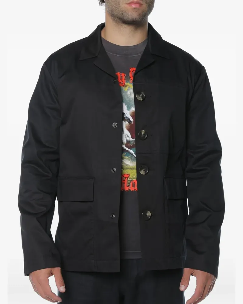 G-STAR RAW Marseille Sakko mit fallendem Revers - Blau Blau