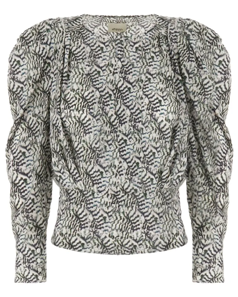 Isabel Marant Zarga Bluse - Nude Nude