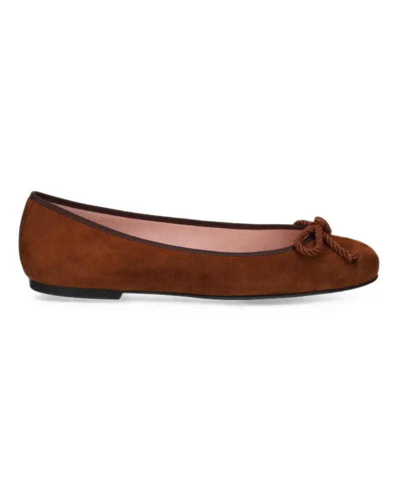 Pretty Ballerinas Rosario Ballerinas mit Schleife - Braun Braun