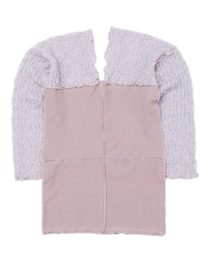 Baserange Nehru Langarmshirt - Violett Violett