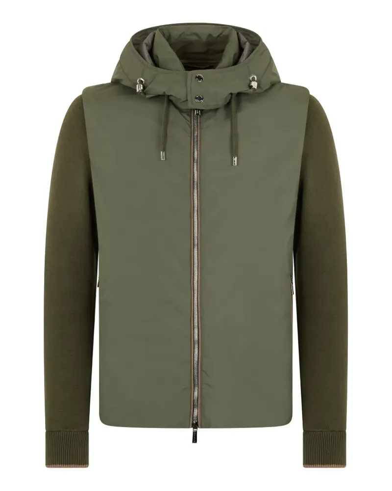 MOORER hooded jacket - Grün Grün