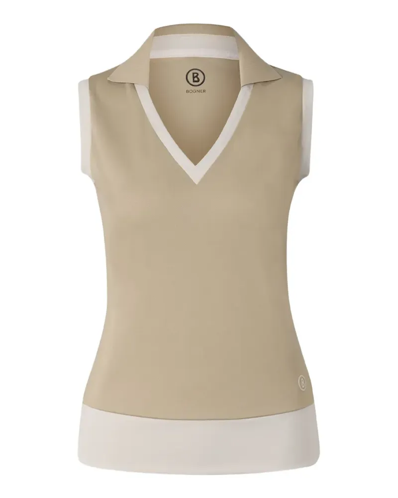 Bogner Alysha Poloshirt aus Piqué - Nude Nude