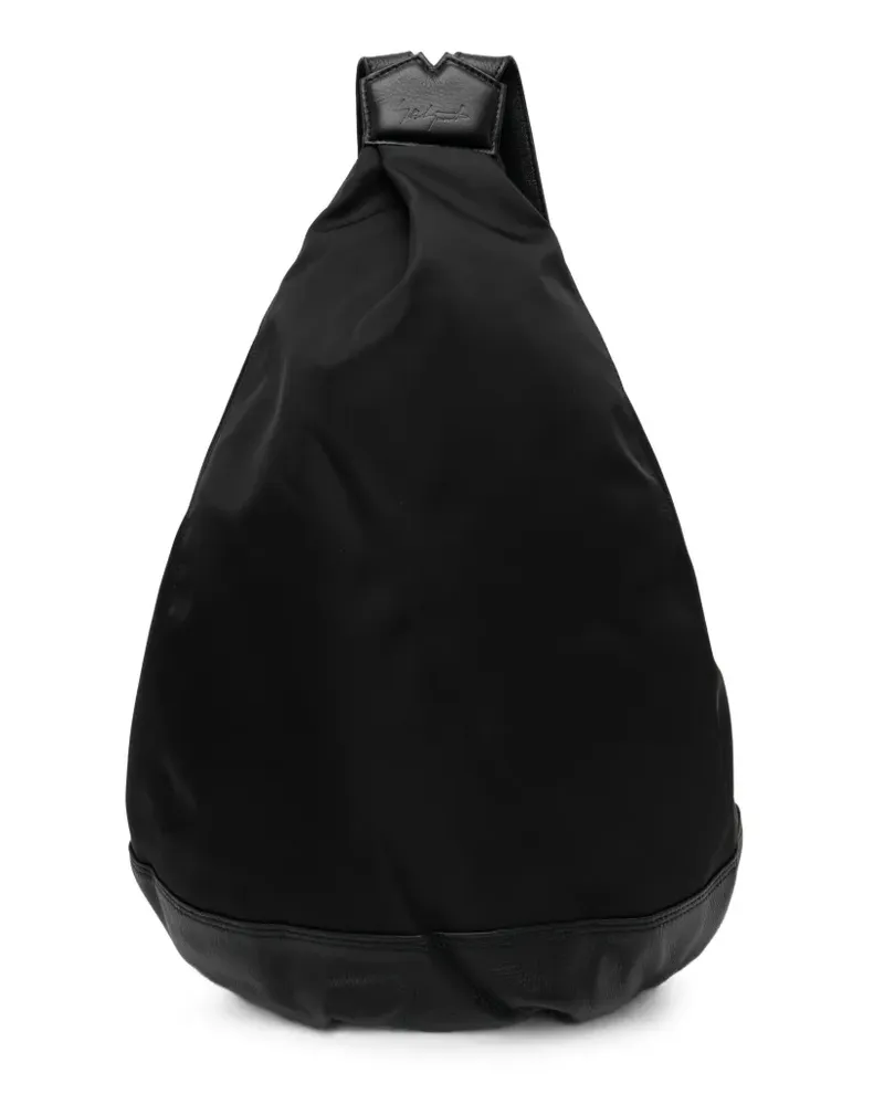 Yohji Yamamoto Y backpack - Schwarz Schwarz