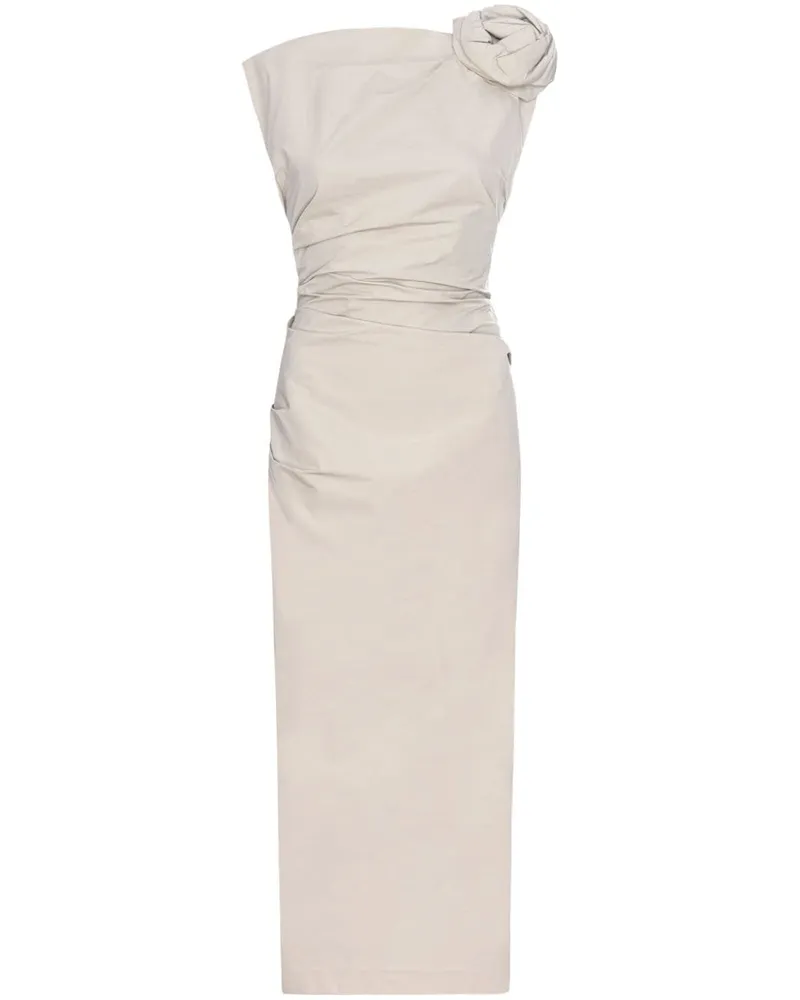 Rachel Gilbert Henley Midikleid - Nude Nude