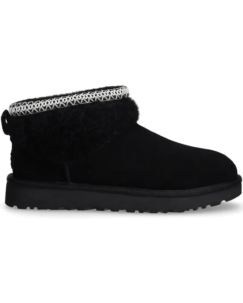 UGG Mini Crescent Slipper - Schwarz Schwarz