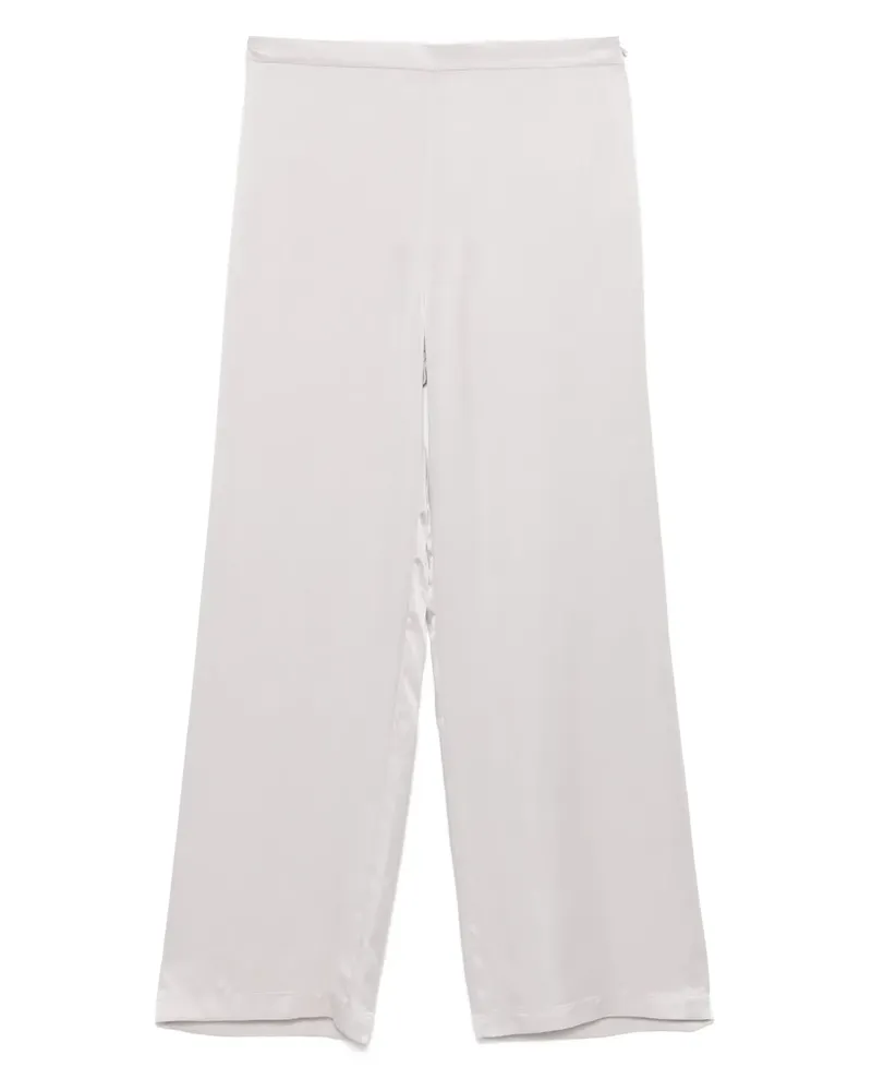 IRO Hose aus Seidensatin - Grau Grau