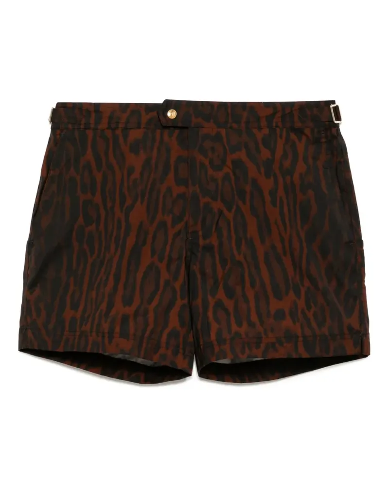 Tom Ford Klassische Badeshorts - Braun Braun
