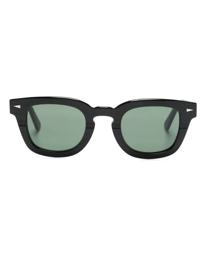 AHLEM Champ de Mars Brille mit eckigem Gestell - Schwarz Schwarz