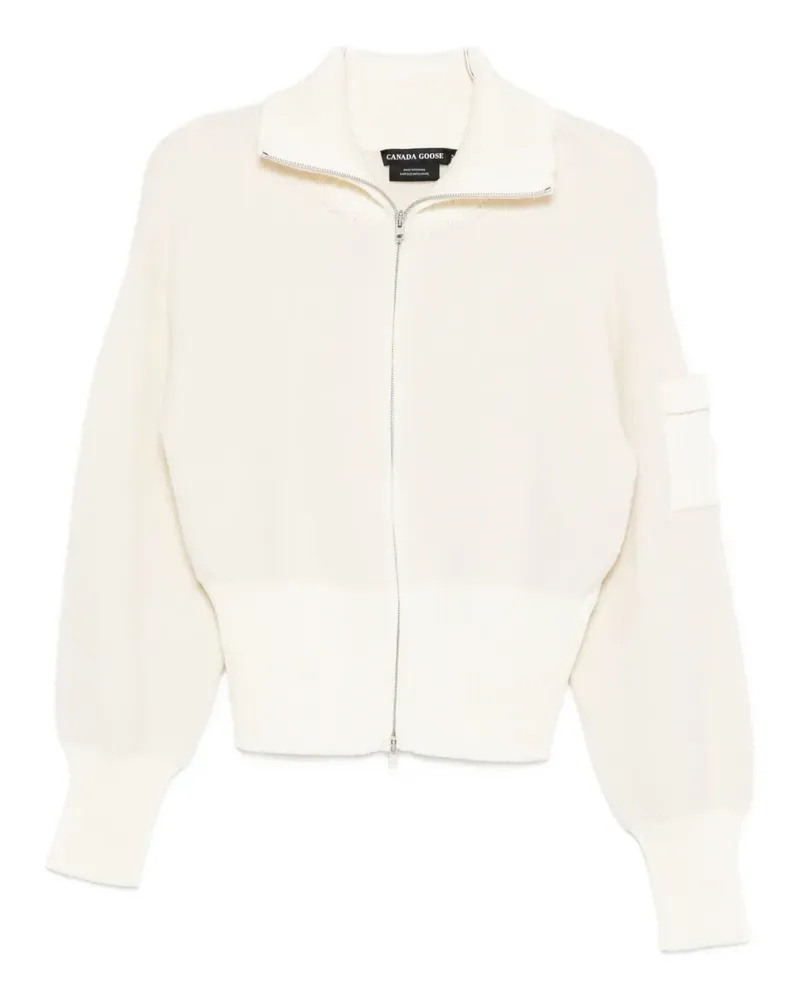 Canada Goose Cardigan mit Reißverschluss - Nude Nude