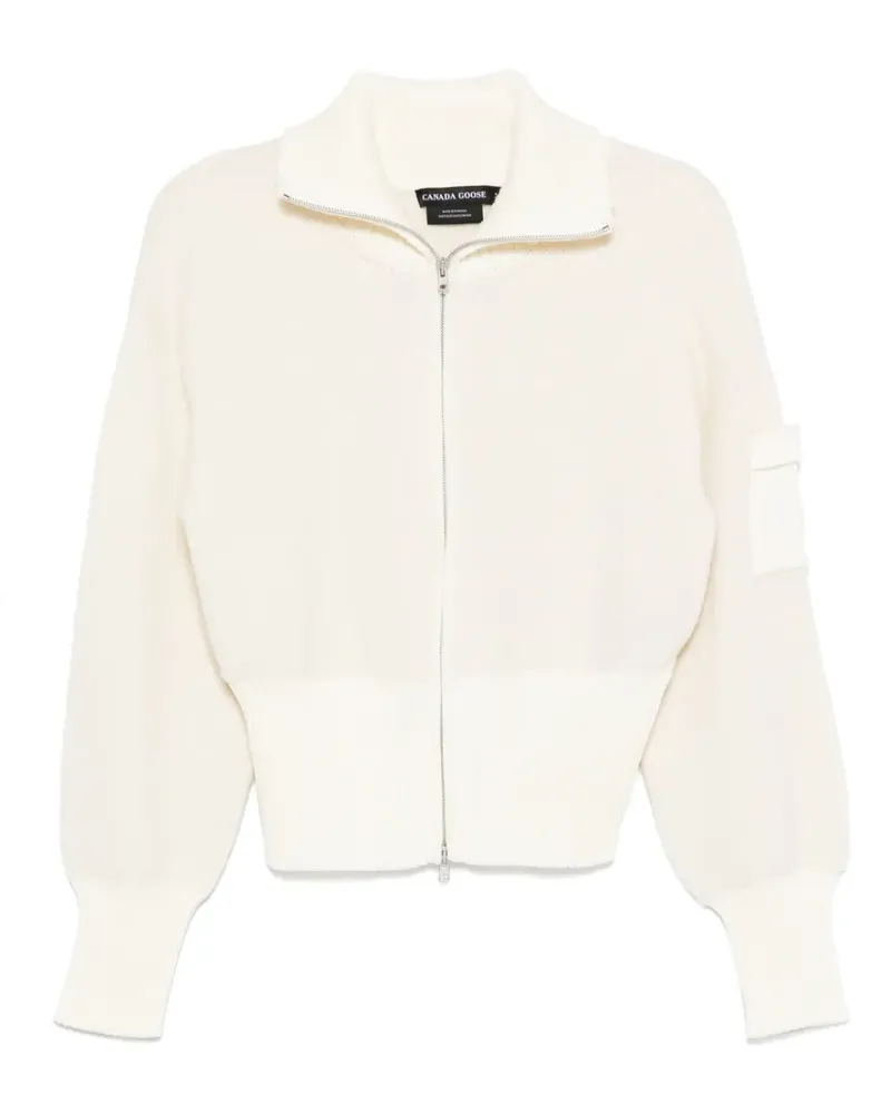 Canada Goose Cardigan mit Reißverschluss - Nude Nude