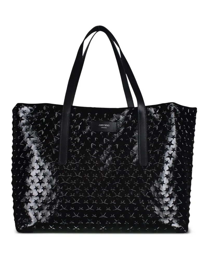 Jimmy Choo Tote Bag mit Sterndetail - Schwarz Schwarz