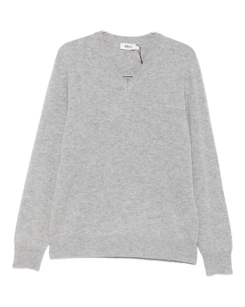 Altea Kaschmirpullover mit V-Ausschnitt - Grau Grau