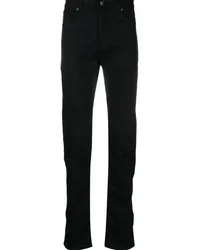 HUGO BOSS Halbhohe Slim-Fit-Jeans Schwarz