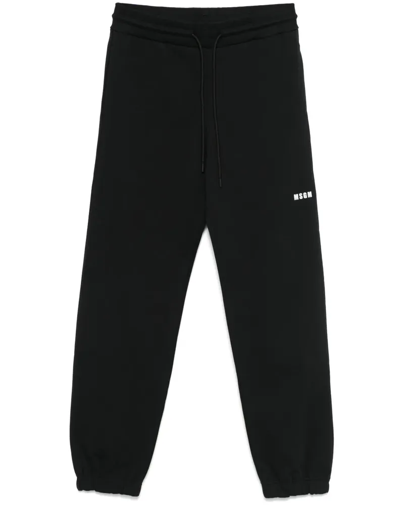 MSGM Jogginghose aus Baumwolle - Schwarz Schwarz
