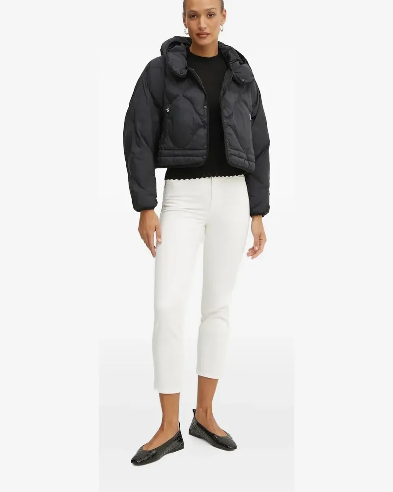 Patrizia Pepe Schmale Cropped-Jeans - Weiß Weiß