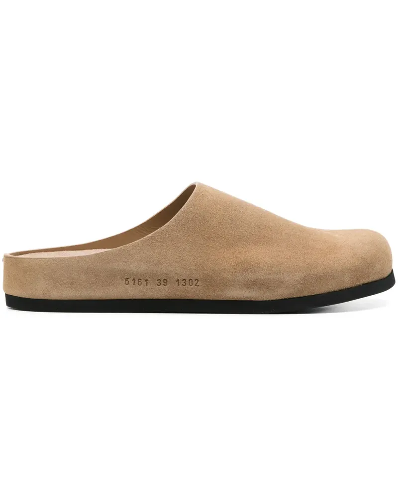 Common Projects Mules aus Wildleder - Braun Braun