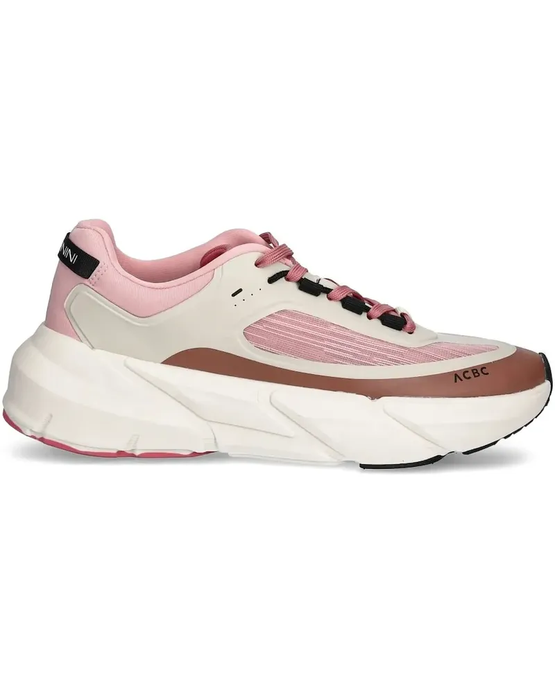 Baldinini Sneakers in Colour-Block-Optik - Rosa Rosa