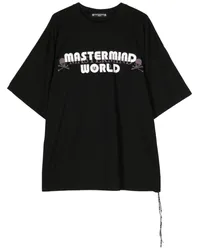 Mastermind World T-Shirt mit Logo-Print Schwarz