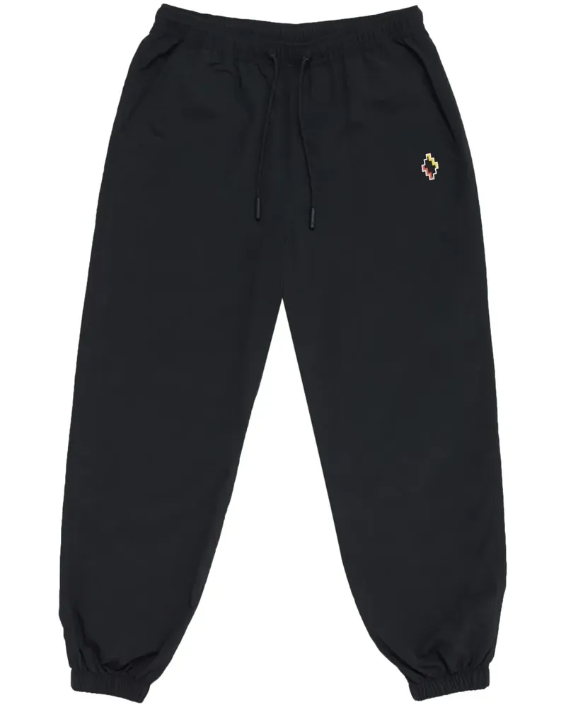 Marcelo Burlon | County of Milan Jogginghose mit Kreuzstickerei - Schwarz Schwarz