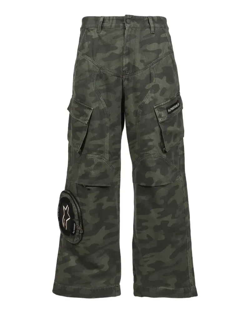 Alpinestars Slider camouflage cargo pants - Grün Grün