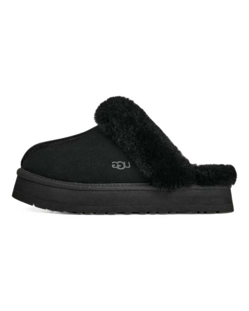 UGG Disquette Slipper - Schwarz Schwarz