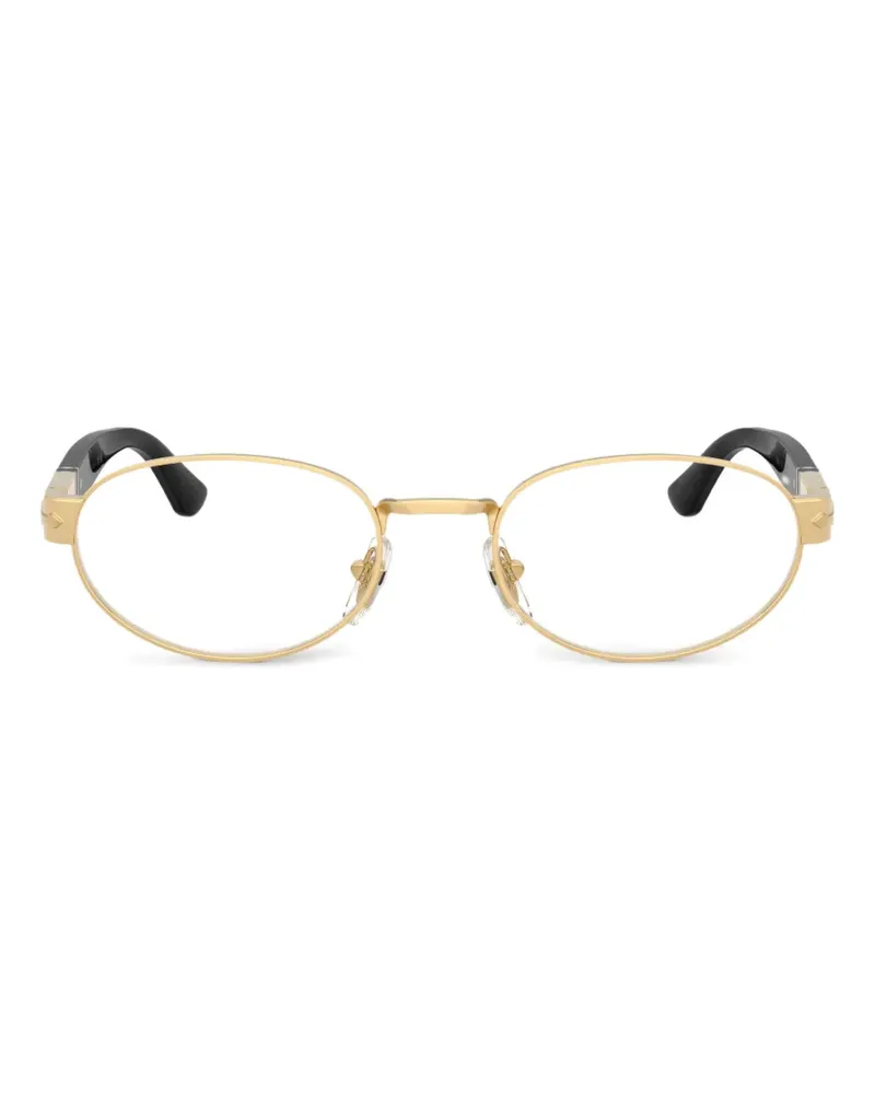 Persol oval-frame glasses - Gold Gold