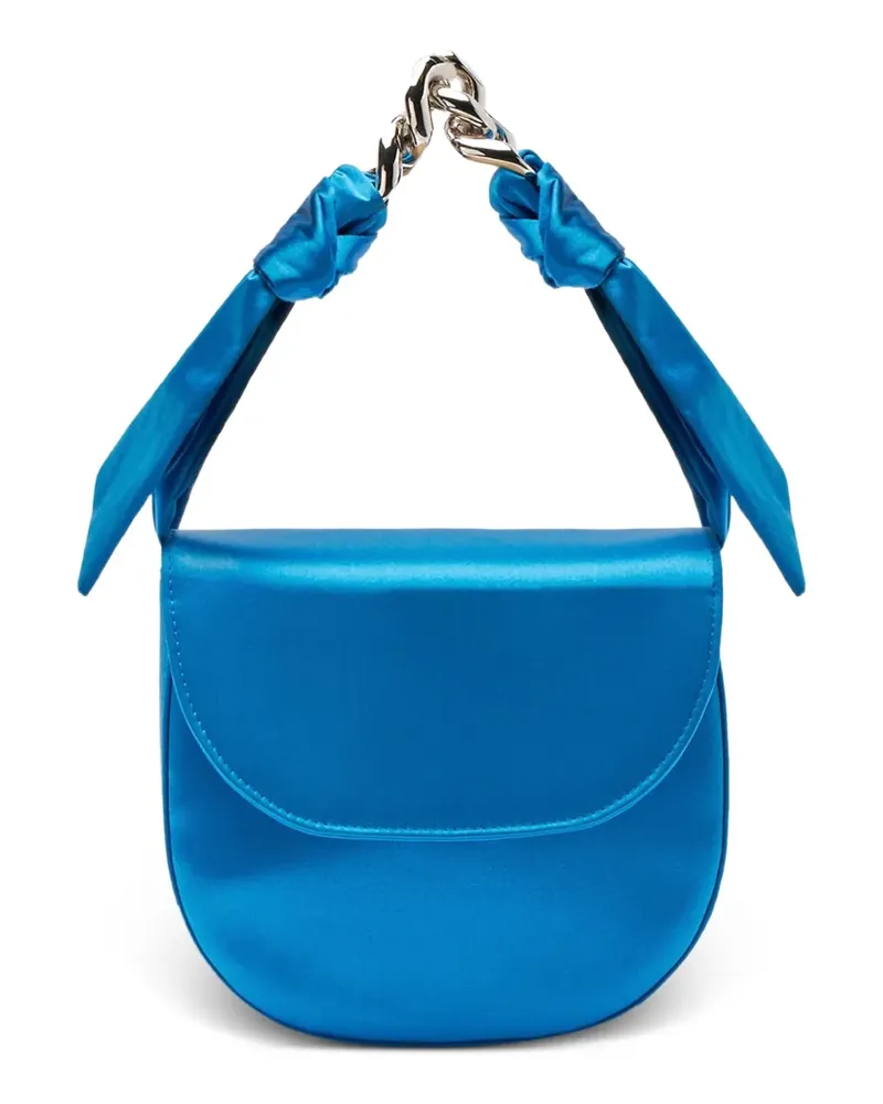 Casadei Shopper aus Satin - Blau Blau