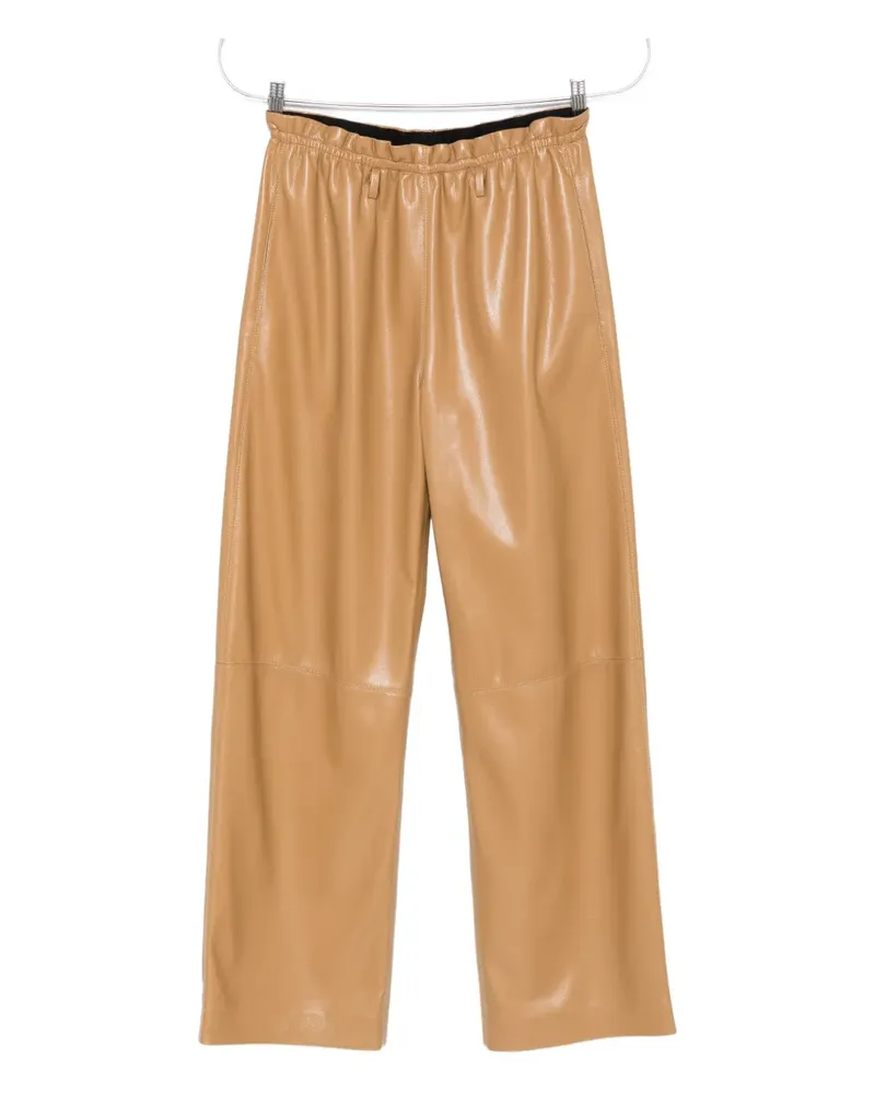 Nanushka Geb Hose mit elastischem Bund - Nude Nude