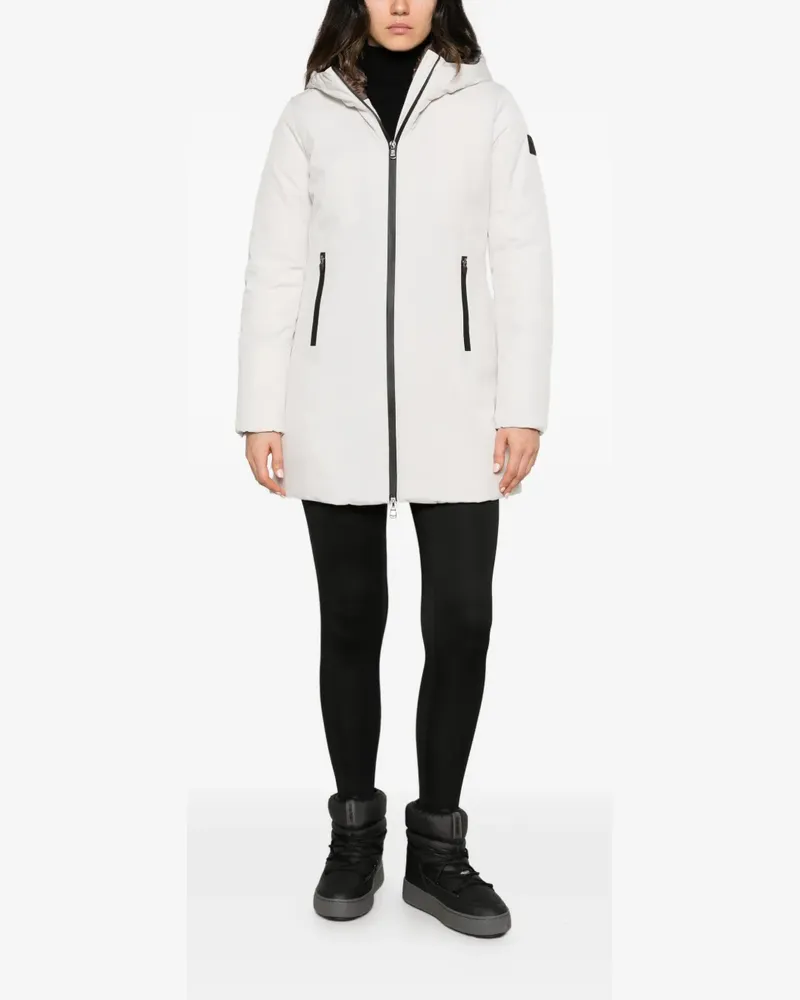 Canadian Classics hooded zip-up coat - Nude Nude