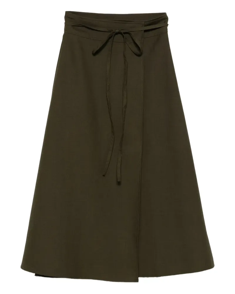 Soeur tie-waist A-line skirt - Grün Grün
