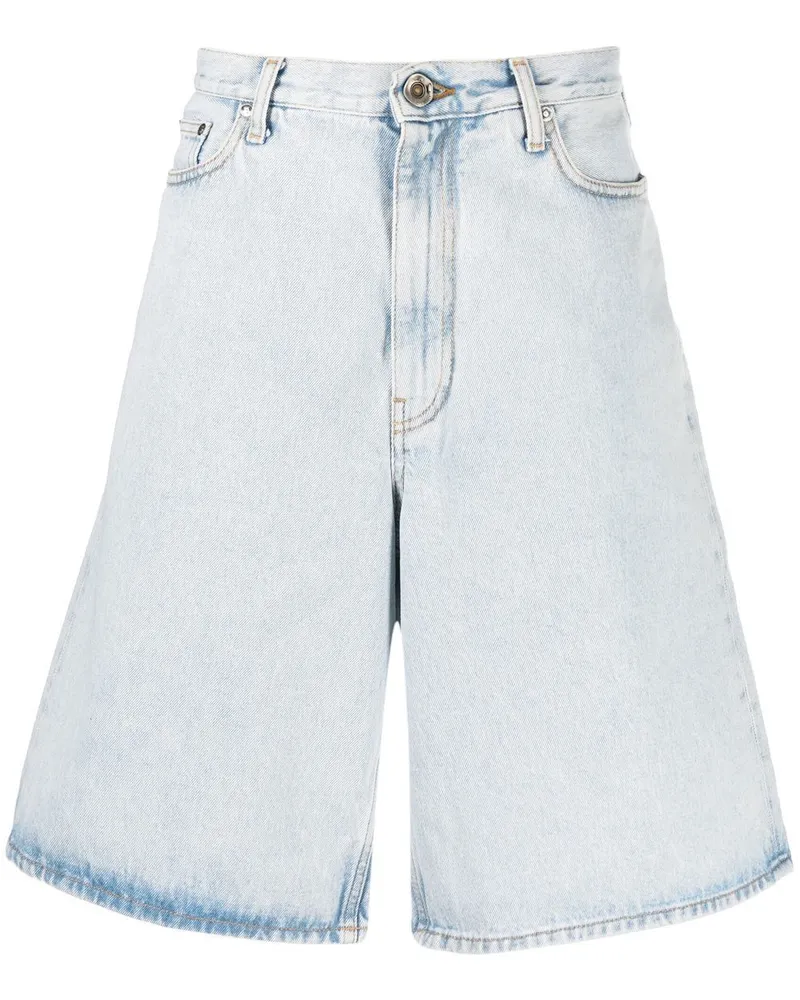 OFF-WHITE Jeansshorts mit Arrows - Blau Blau