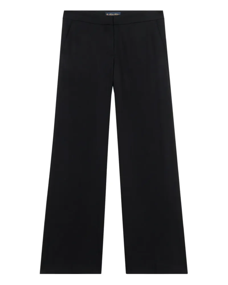 Brooks Brothers Hose mit weitem Bein - Schwarz Schwarz