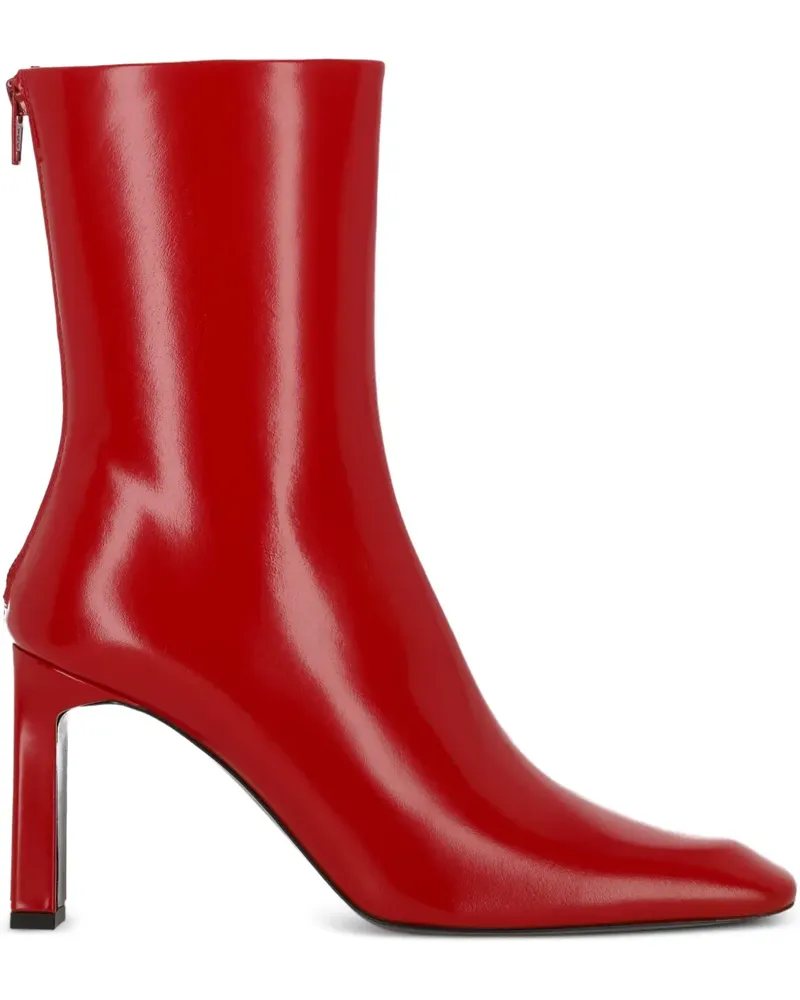 Totême Stiefel mit eckiger Kappe - Rot Rot