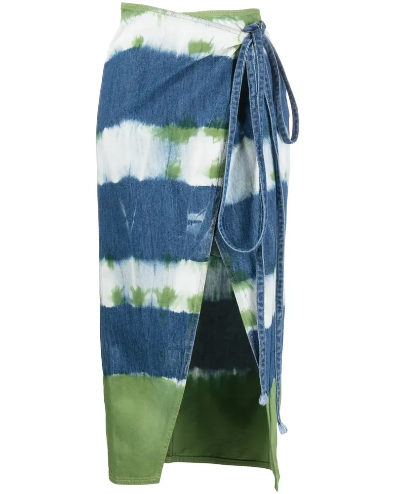 Alanui Magic Journey Jeansrock - Blau Blau
