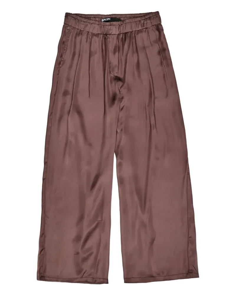 BIMBA Y LOLA Palazzohose mit elastischem Bund - Braun Braun