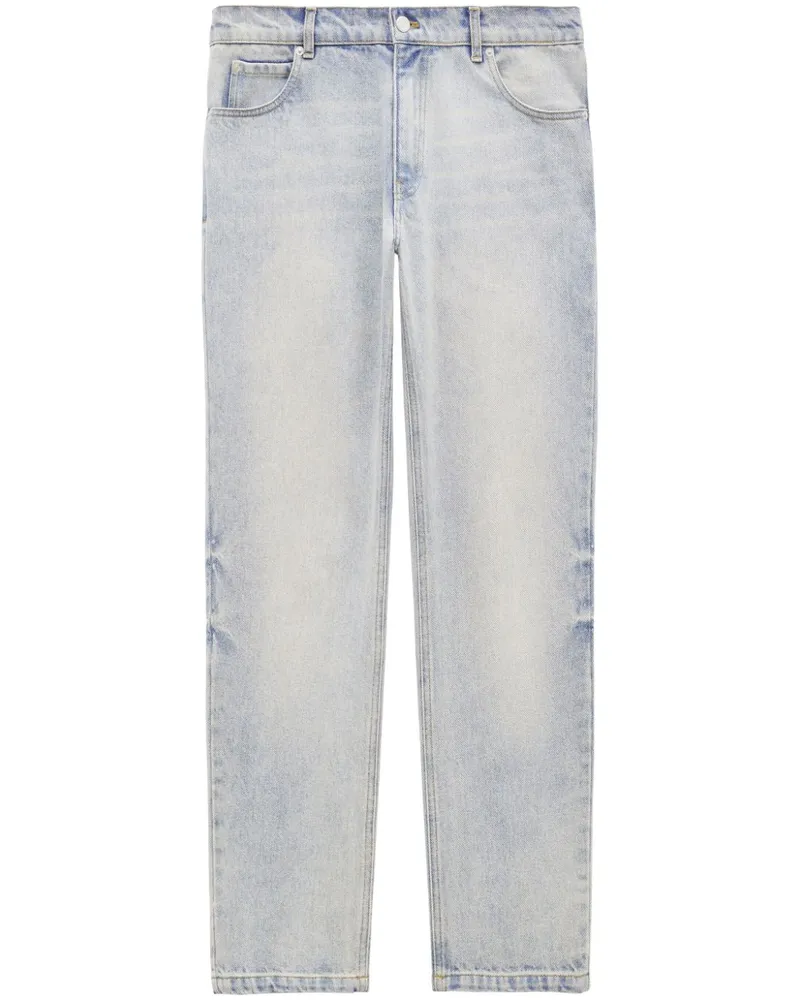 Courrèges Jeans mit Tapered-Bein - Blau Blau