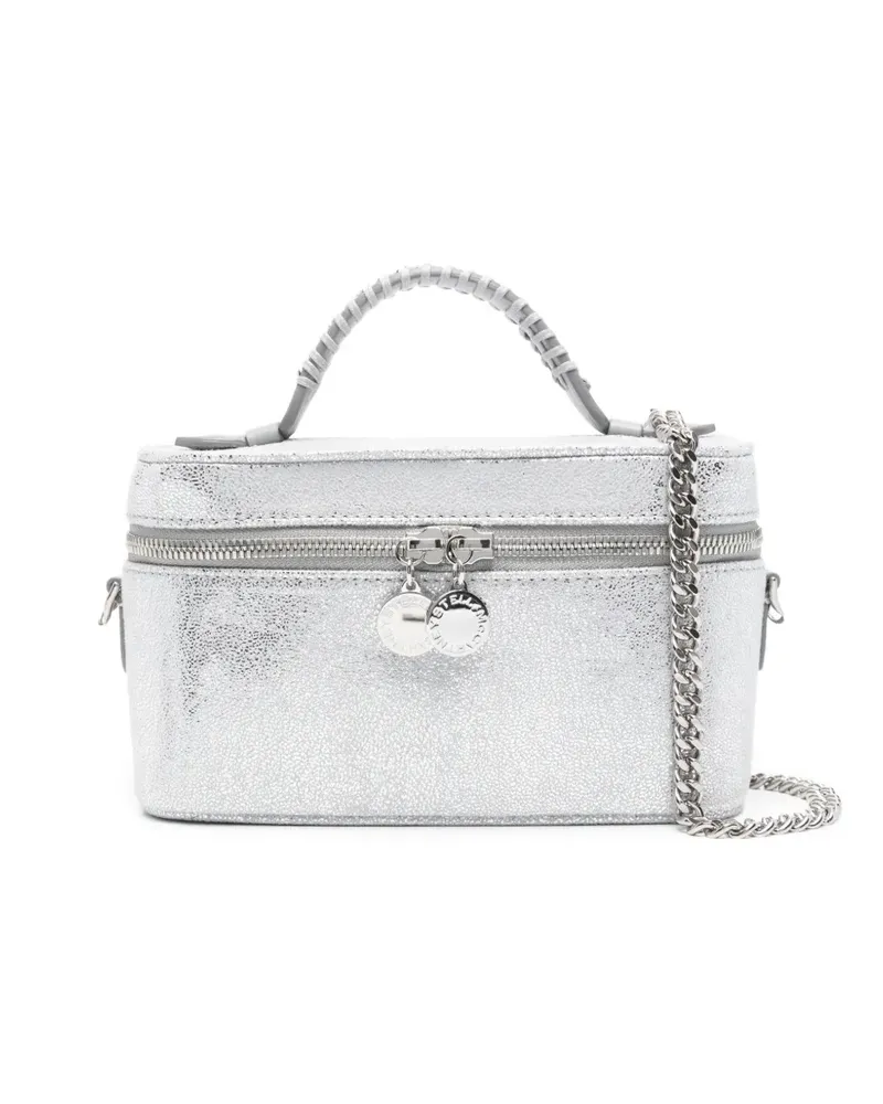 Stella McCartney Kosmetiktasche mit Reißverschluss - Silber Silber