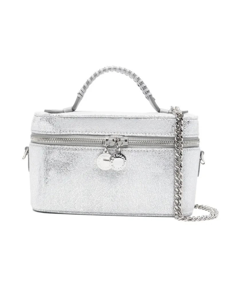 Stella McCartney zip-fastening make up bag - Silber Silber