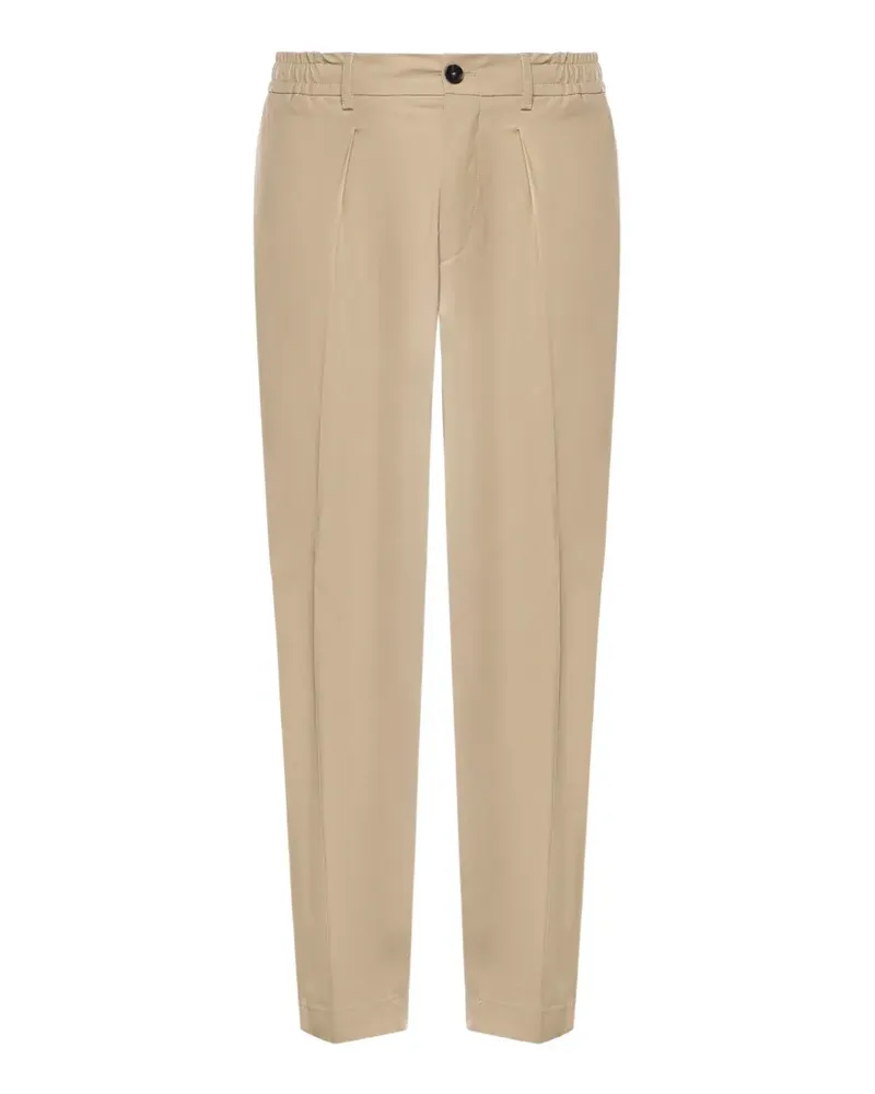 Be Able pleated elasticated-waistband trousers - Nude Nude