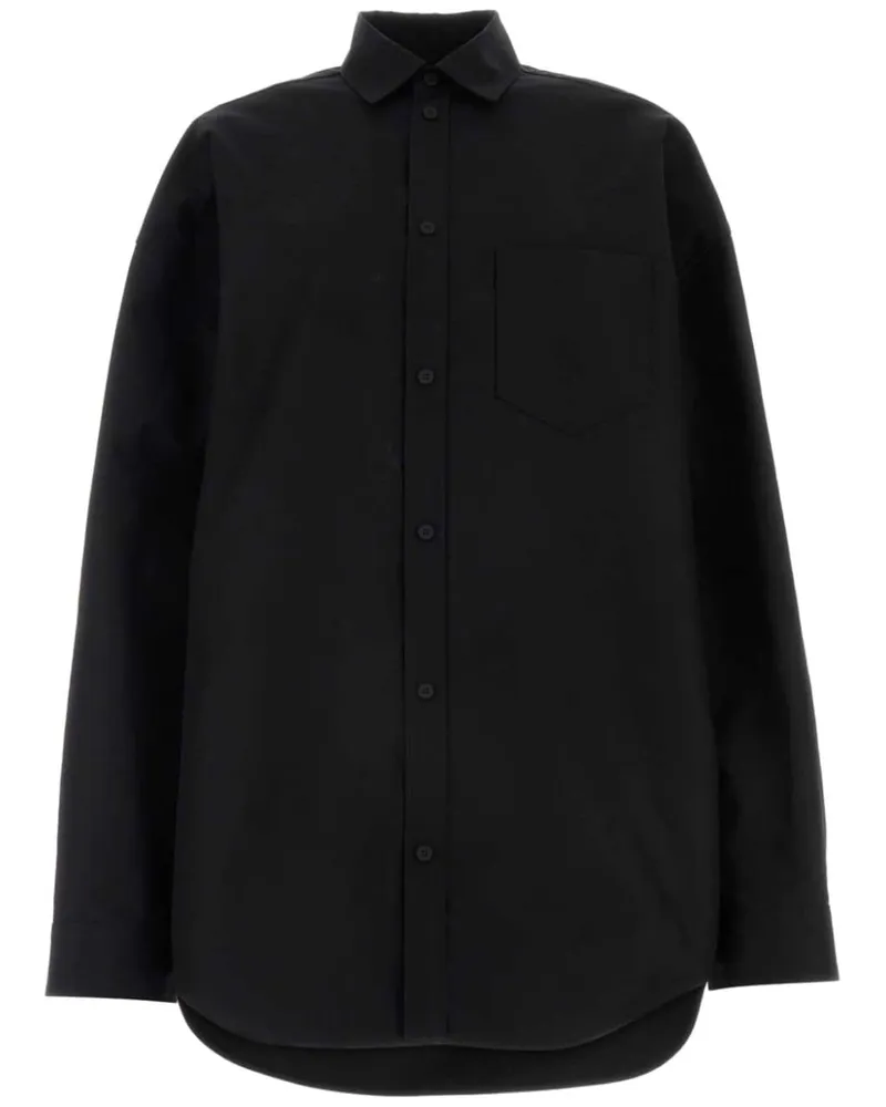 Balenciaga Hemd aus Baumwolle - Schwarz Schwarz