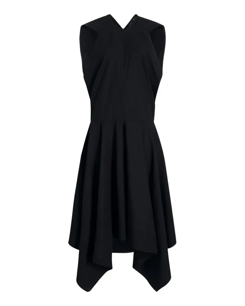 Proenza Schouler Sybella handkerchief-hem midi dress - Schwarz Schwarz