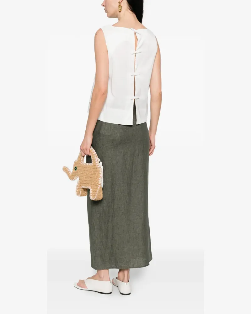 Herno round-neck blouse - Weiß Weiß