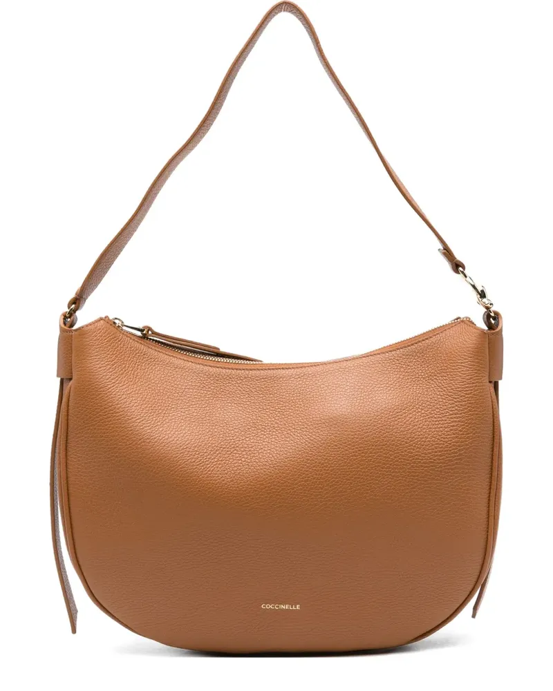 Coccinelle C-Easy Schultertasche - Braun Braun