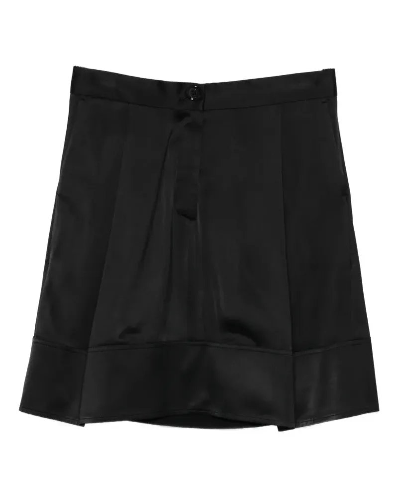 Totême button mini skirt - Schwarz Schwarz