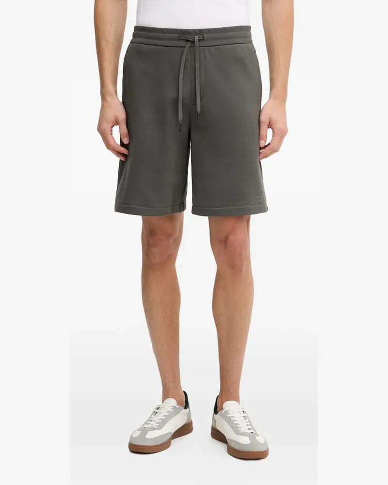 Armani Exchange logo-print drawstring shorts - Grün Grün