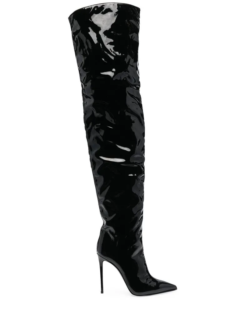 Le Silla Eva Stiefel 120mm - Schwarz Schwarz