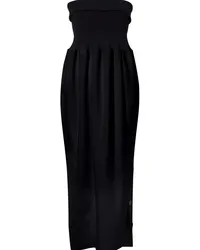 Proenza Schouler Schulterfreies Maxikleid Schwarz